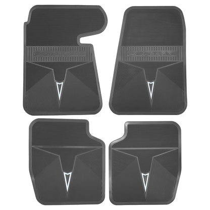 66-67 PONTIAC BONNEVILLE/CATALINA/GRAND PRIX ORIGINAL REPRODUCTION' FLOOR MATS - GRAY