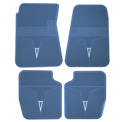 68-70 PONTIAC GTO/LEMANS/TEMPEST & 69-70 GRAND PRIX 'ORIGINAL REPRODUCTION' FLOOR MATS - MEDIUM BLUE