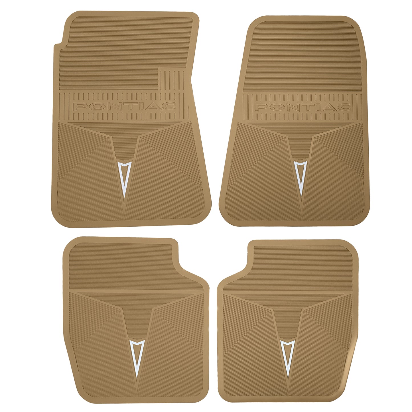 68-70 PONTIAC GTO/LEMANS/TEMPEST & 69-70 GRAND PRIX 'ORIGINAL REPRODUCTION' FLOOR MATS - TAN