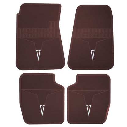 68-70 PONTIAC GTO/LEMANS/TEMPEST & 69-70 GRAND PRIX 'ORIGINAL REPRODUCTION' FLOOR MATS - MAROON