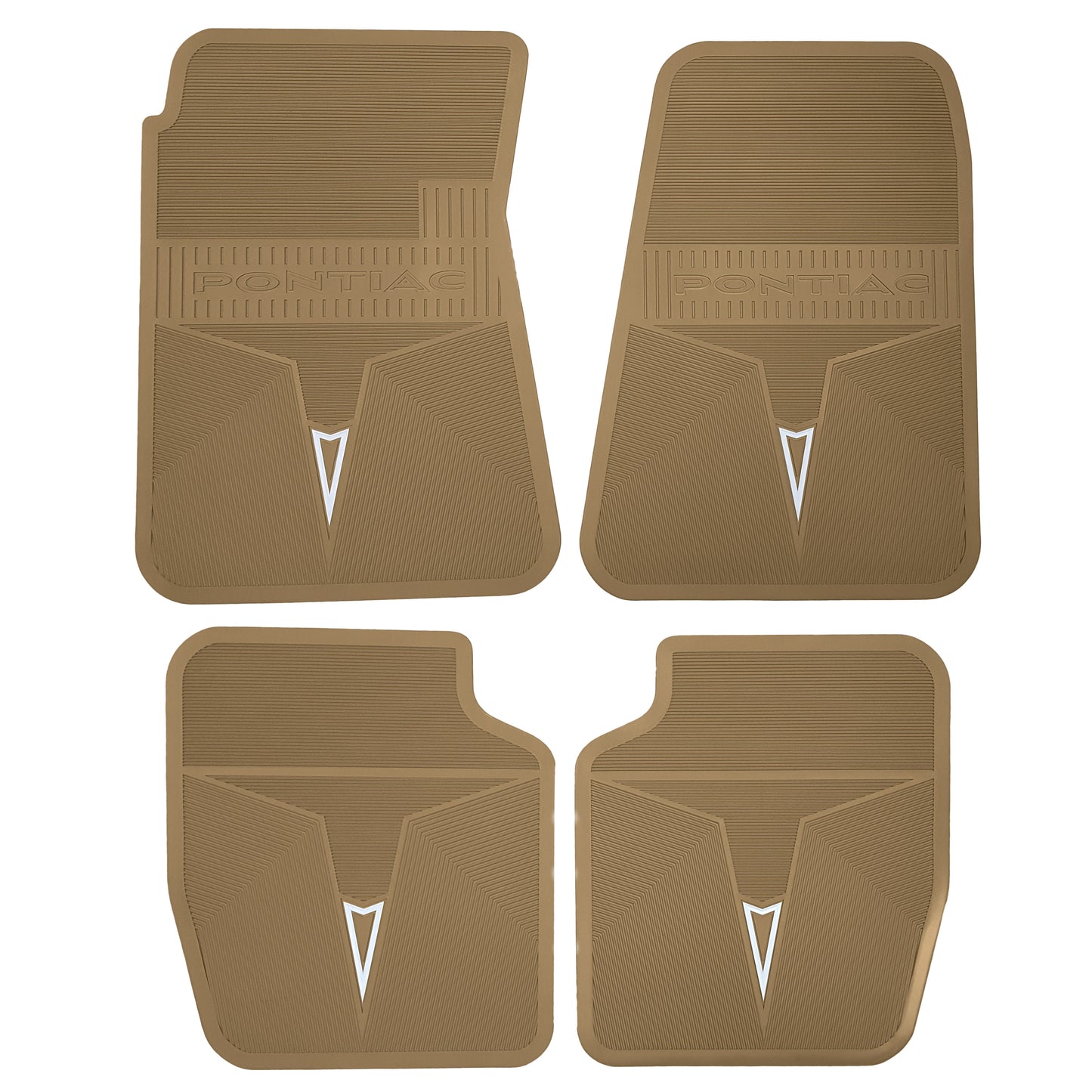 68-70 PONTIAC GTO/LEMANS/TEMPEST & 69-70 GRAND PRIX 'ORIGINAL REPRODUCTION' FLOOR MATS - DARK GOLD