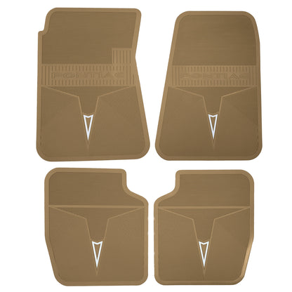 68-70 PONTIAC GTO/LEMANS/TEMPEST & 69-70 GRAND PRIX 'ORIGINAL REPRODUCTION' FLOOR MATS - DARK GOLD