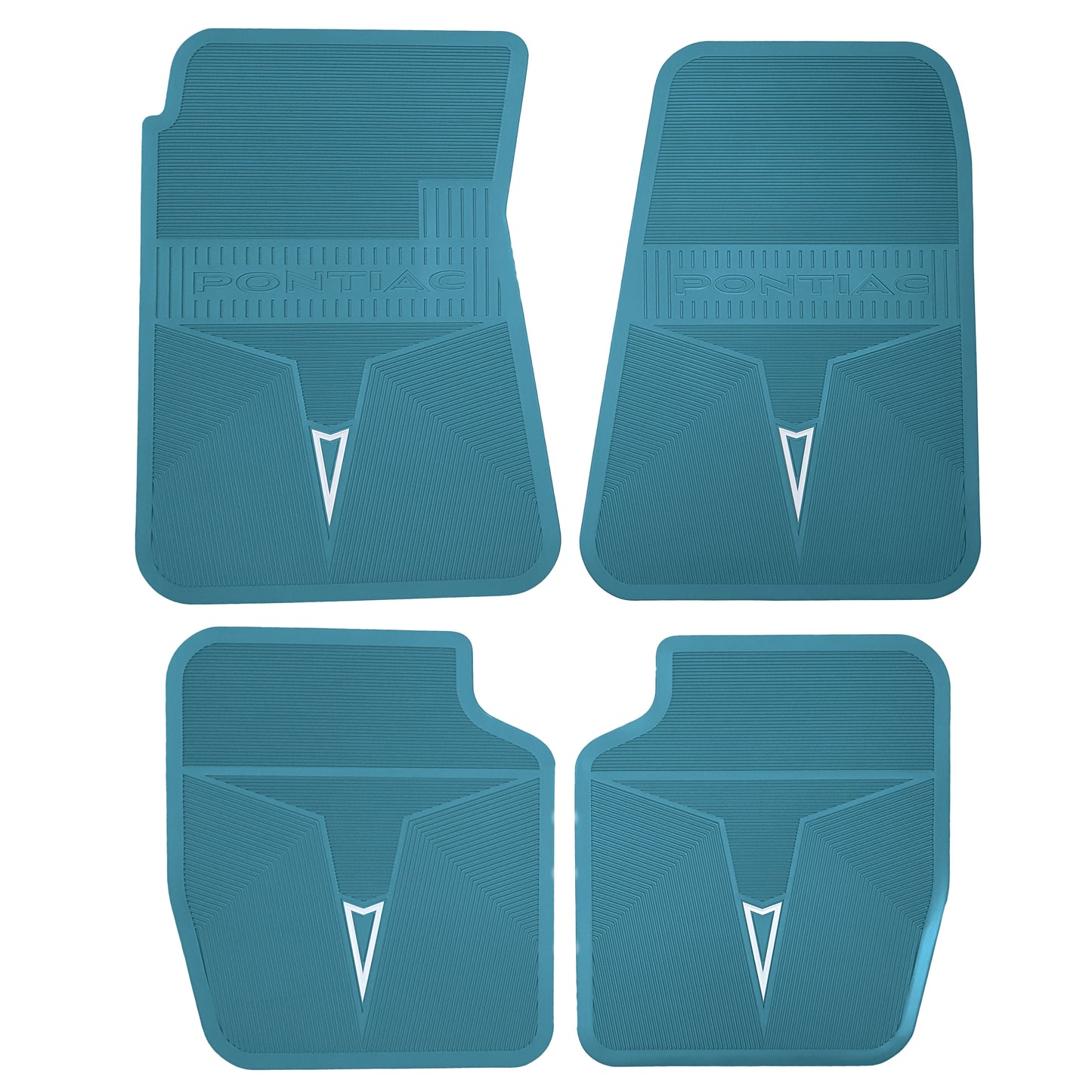 68-70 PONTIAC GTO/LEMANS/TEMPEST & 69-70 GRAND PRIX 'ORIGINAL REPRODUCTION' FLOOR MATS - AQUA
