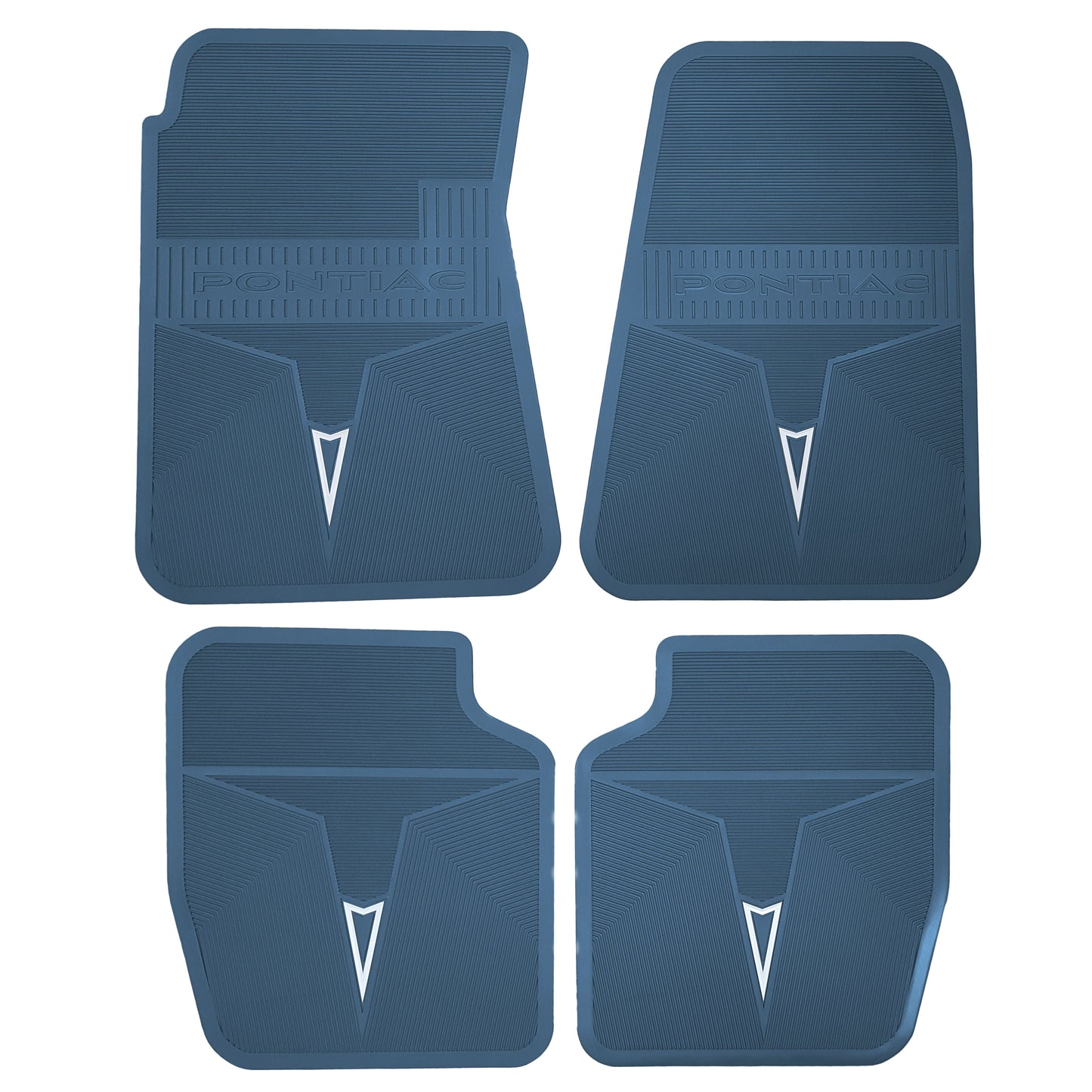 68-70 PONTIAC GTO/LEMANS/TEMPEST & 69-70 GRAND PRIX 'ORIGINAL REPRODUCTION' FLOOR MATS - TURQUOISE