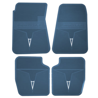 68-70 PONTIAC GTO/LEMANS/TEMPEST & 69-70 GRAND PRIX 'ORIGINAL REPRODUCTION' FLOOR MATS - TURQUOISE