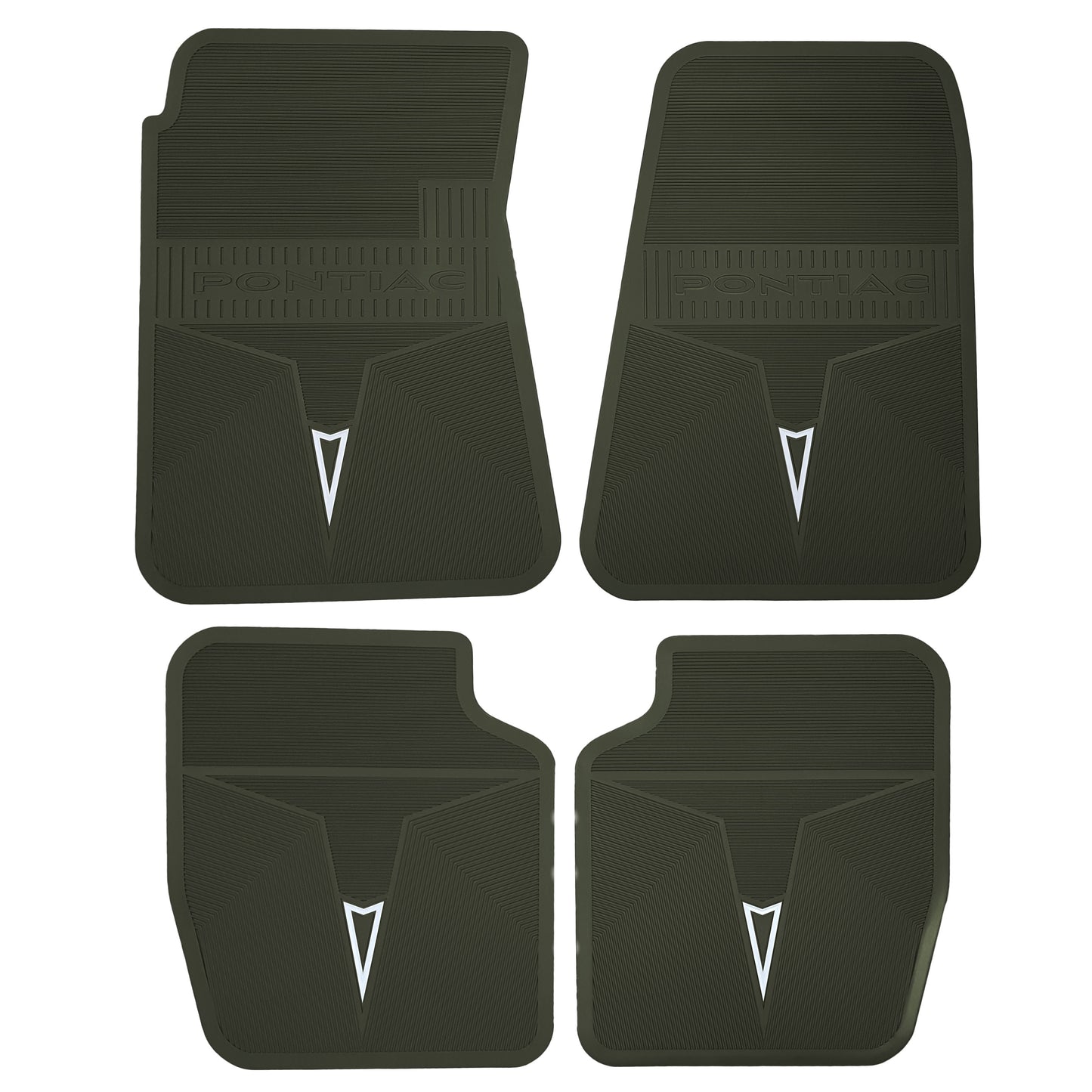 68-70 PONTIAC GTO/LEMANS/TEMPEST & 69-70 GRAND PRIX 'ORIGINAL REPRODUCTION' FLOOR MATS - GREEN