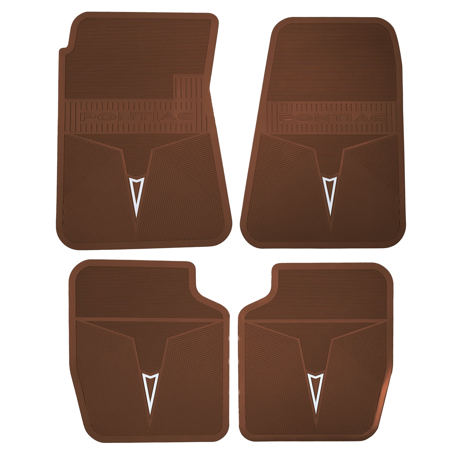 68-70 PONTIAC GTO/LEMANS/TEMPEST & 69-70 GRAND PRIX 'ORIGINAL REPRODUCTION' FLOOR MATS - SADDLE