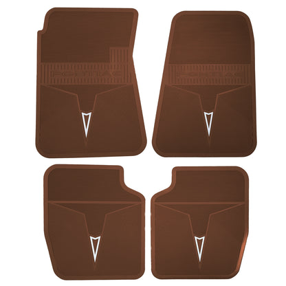 68-70 PONTIAC GTO/LEMANS/TEMPEST & 69-70 GRAND PRIX 'ORIGINAL REPRODUCTION' FLOOR MATS - SADDLE