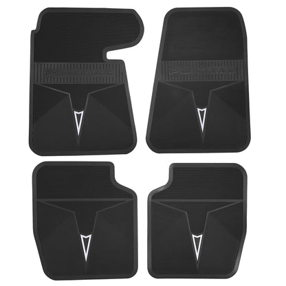 68-70 PONTIAC BONNEVILLE/CATALINA & 68 GRAND PRIX ORIGINAL REPRODUCTION' FLOOR MATS - BLACK