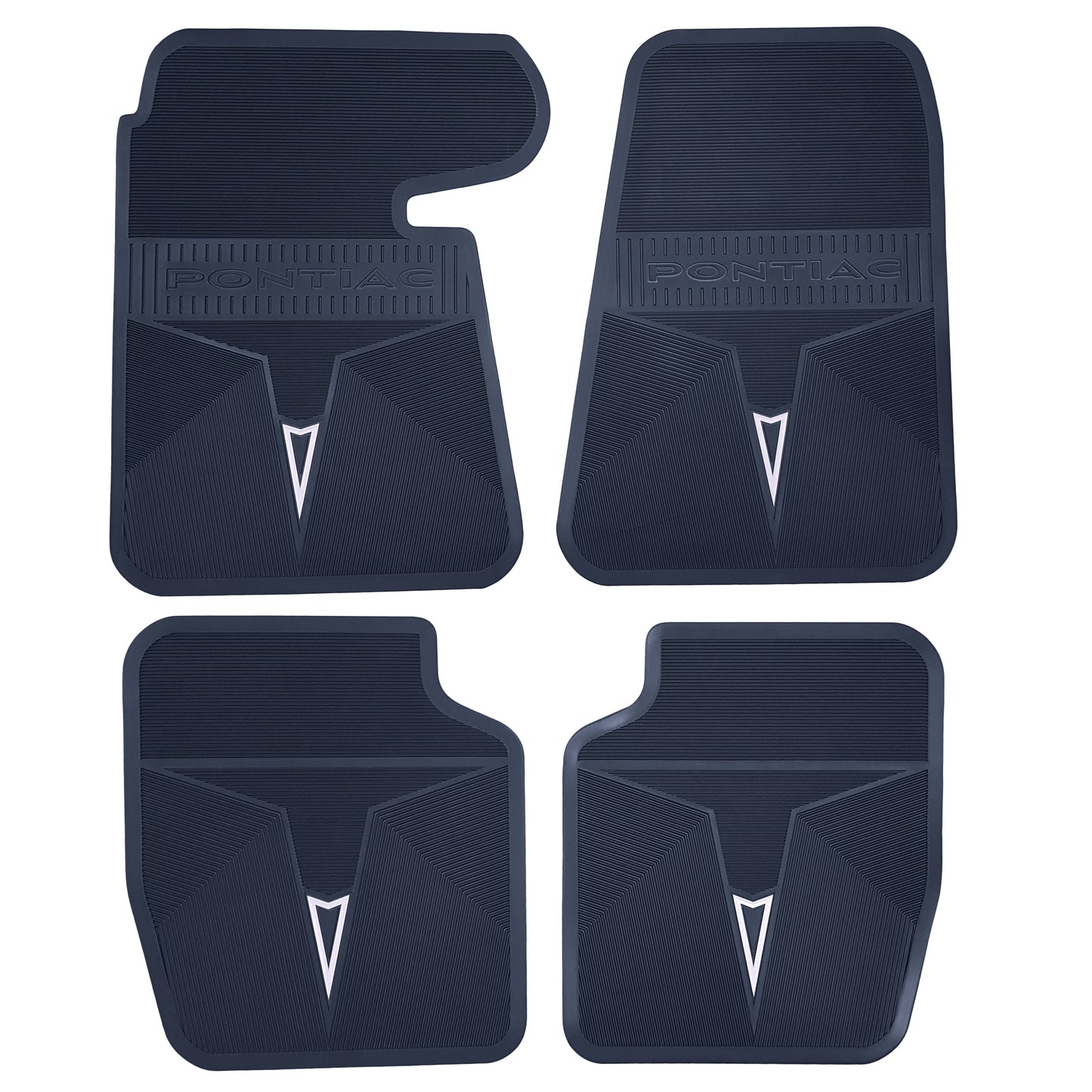 68-70 PONTIAC BONNEVILLE/CATALINA & 68 GRAND PRIX ORIGINAL REPRODUCTION' FLOOR MATS - DARK BLUE