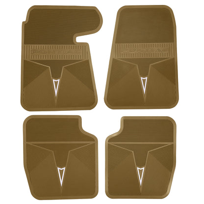 68-70 PONTIAC BONNEVILLE/CATALINA & 68 GRAND PRIX ORIGINAL REPRODUCTION' FLOOR MATS - DARK GOLD