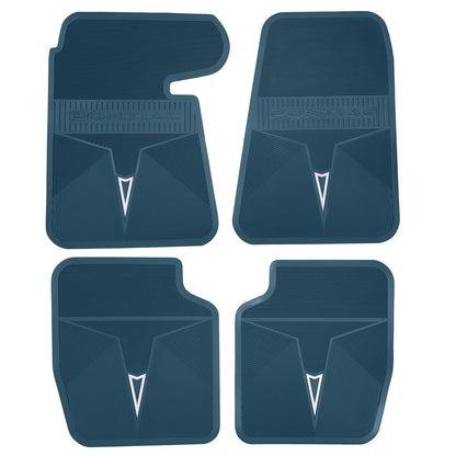 68-70 PONTIAC BONNEVILLE/CATALINA & 68 GRAND PRIX ORIGINAL REPRODUCTION' FLOOR MATS - TURQUOISE