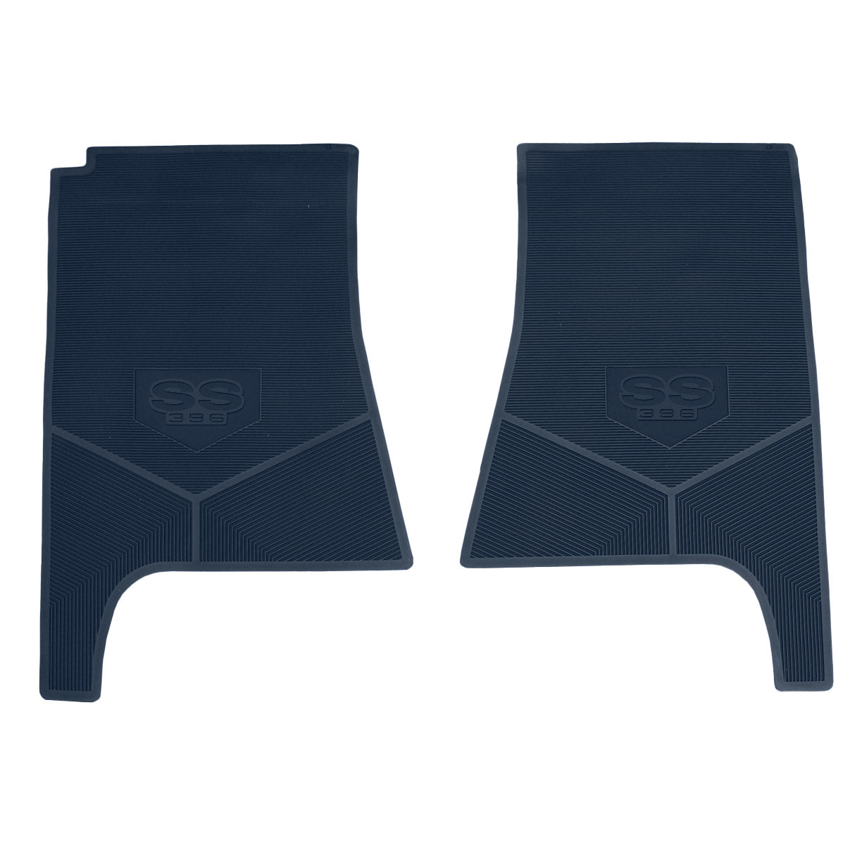 68-72 CHEVROLET EL CAMINO 'SS 396' FLOOR MATS - DARK BLUE