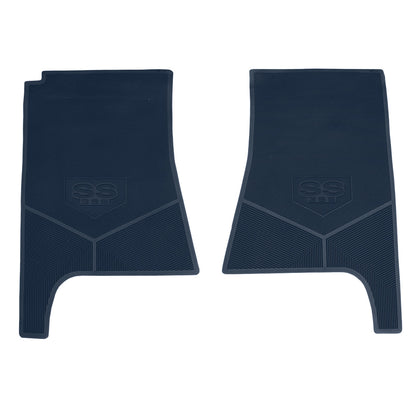 68-72 CHEVROLET EL CAMINO 'SS 396' FLOOR MATS - DARK BLUE