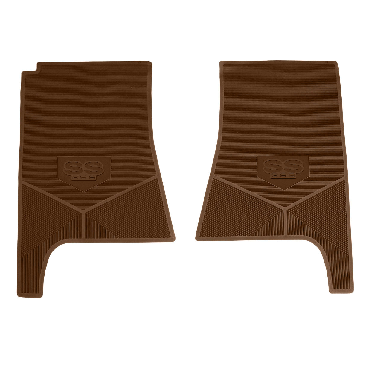70-72 CHEVROLET CHEVELLE 'SS 454' FLOOR MATS - SADDLE