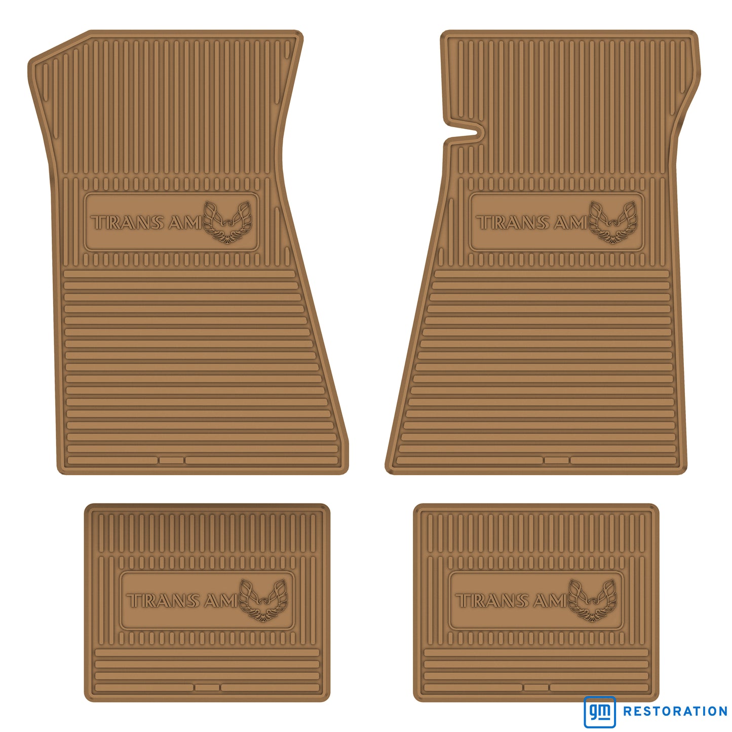 75-78 PONTIAC 'TRANS-AM' FLOOR MATS - GOLD