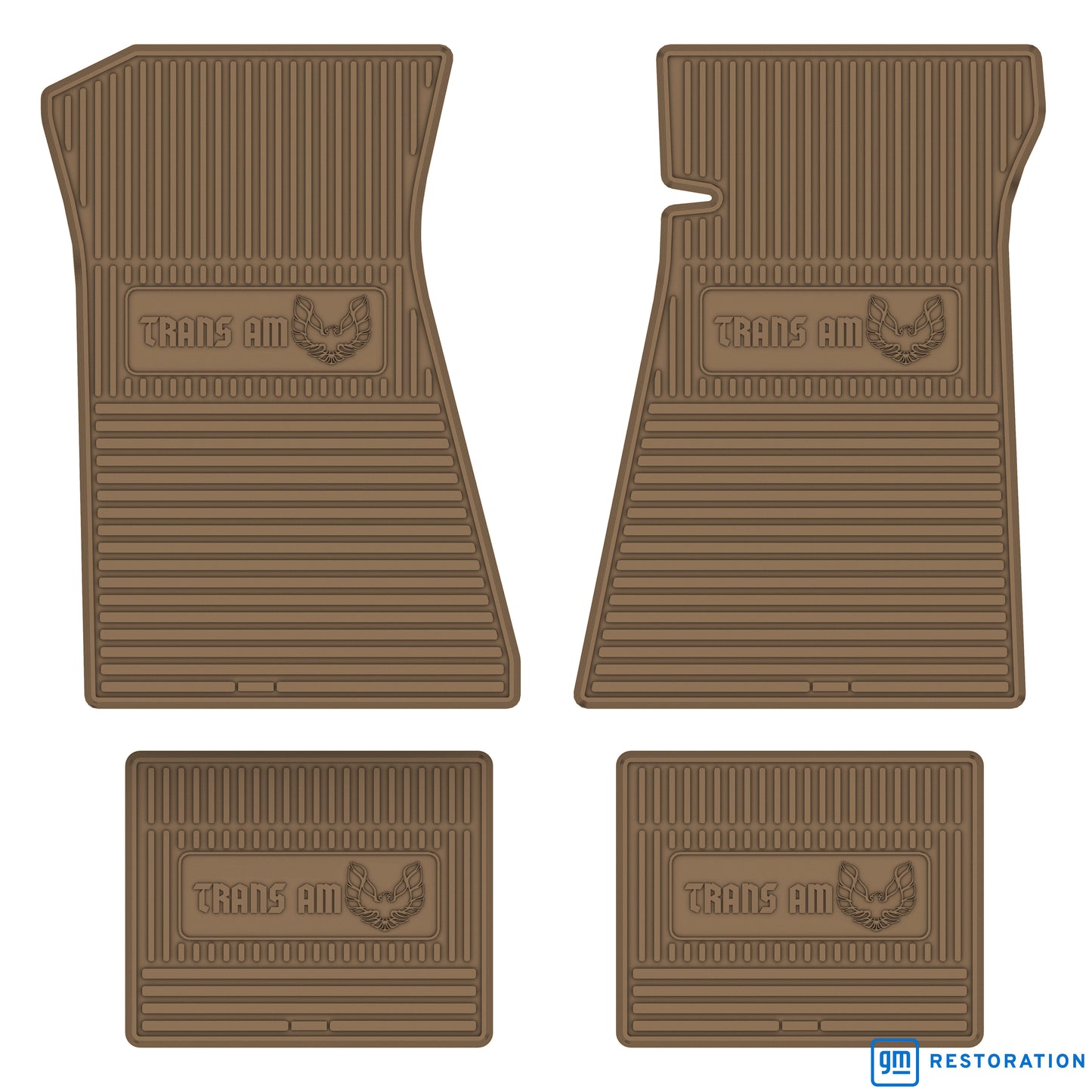 76-78 PONTIAC 'TRANS-AM BANDIT' FLOOR MATS - TAN