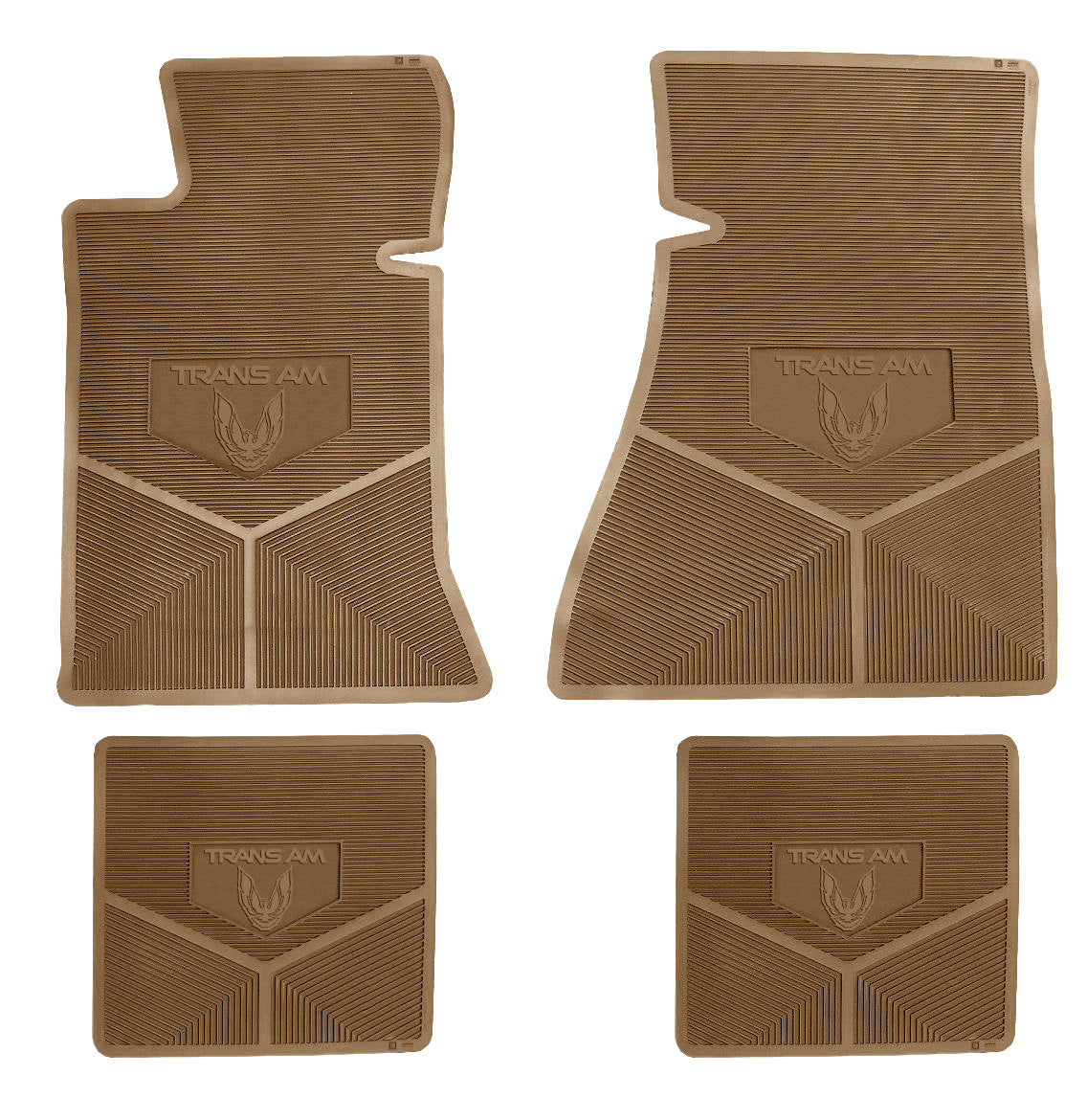 82-92 PONTIAC 'TRANS-AM' FLOOR MATS - TAN