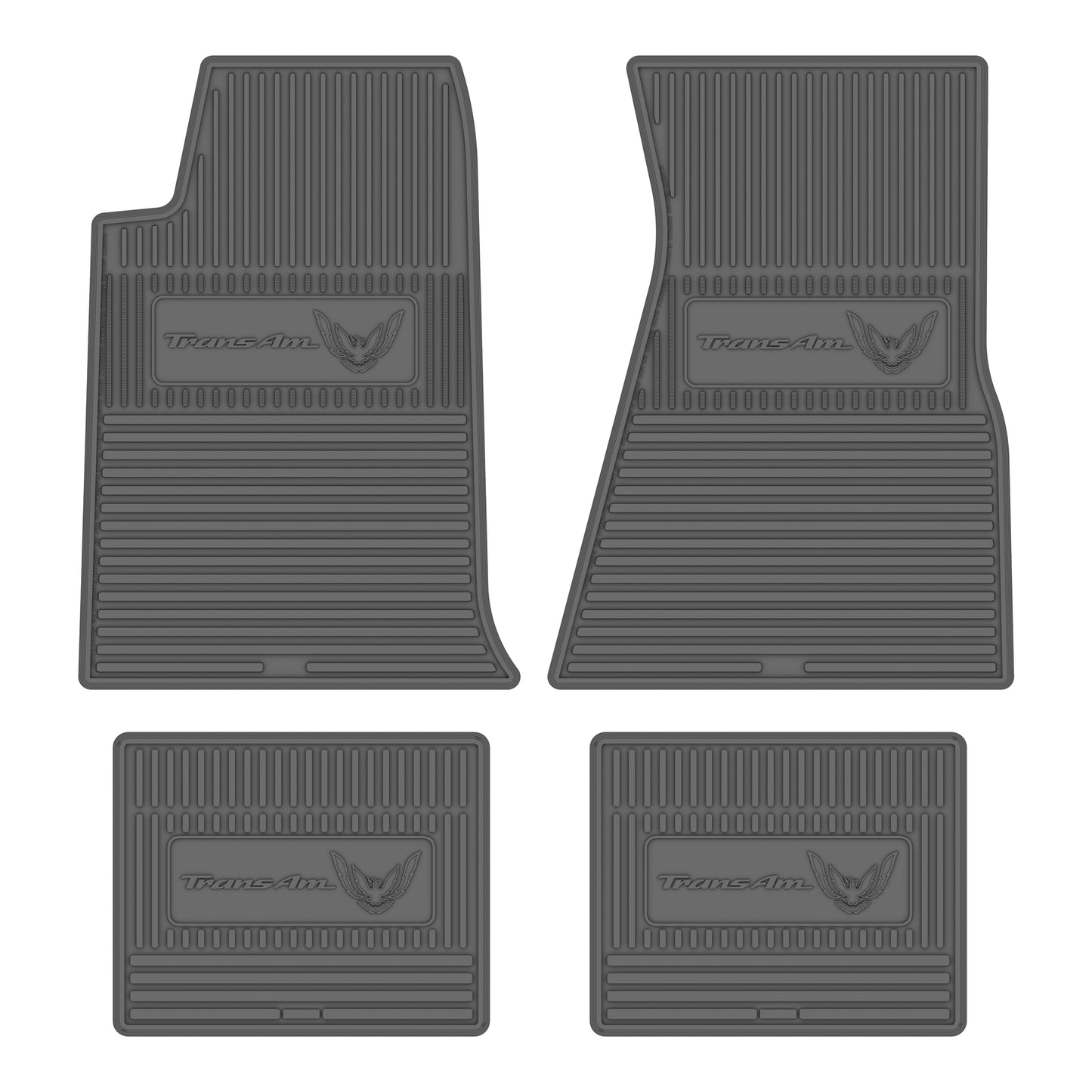 93-02 PONTIAC 'TRANS-AM' FLOOR MATS - GRAY