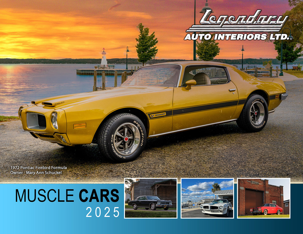 2025 Legendary Auto Interiors Calendar Legendary Auto Interiors