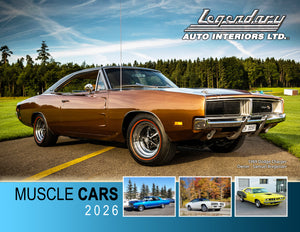 2026 LEGENDARY AUTO INTERIORS CALENDAR