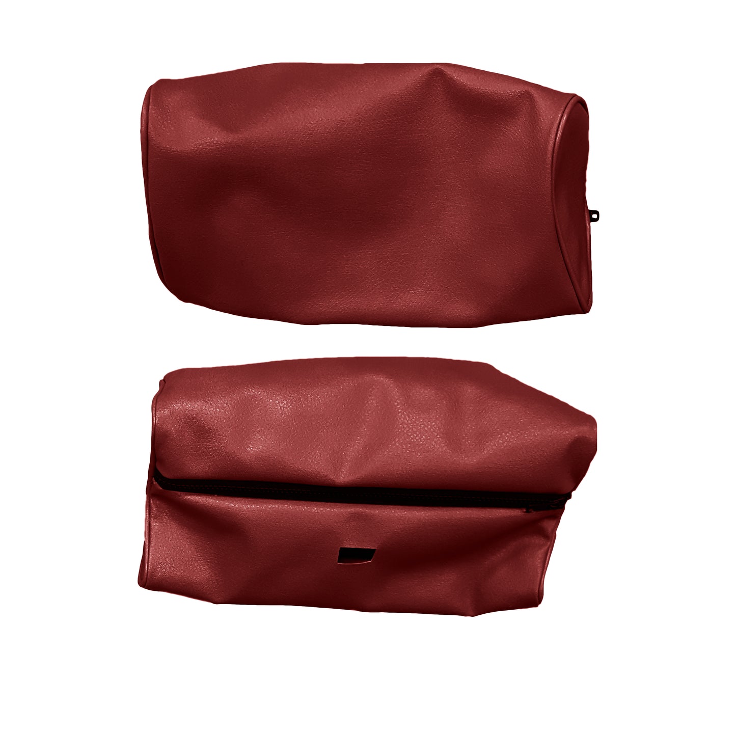 68-69 JAVELIN/AMX 'ZIPPERED' HEADREST COVERS - RED