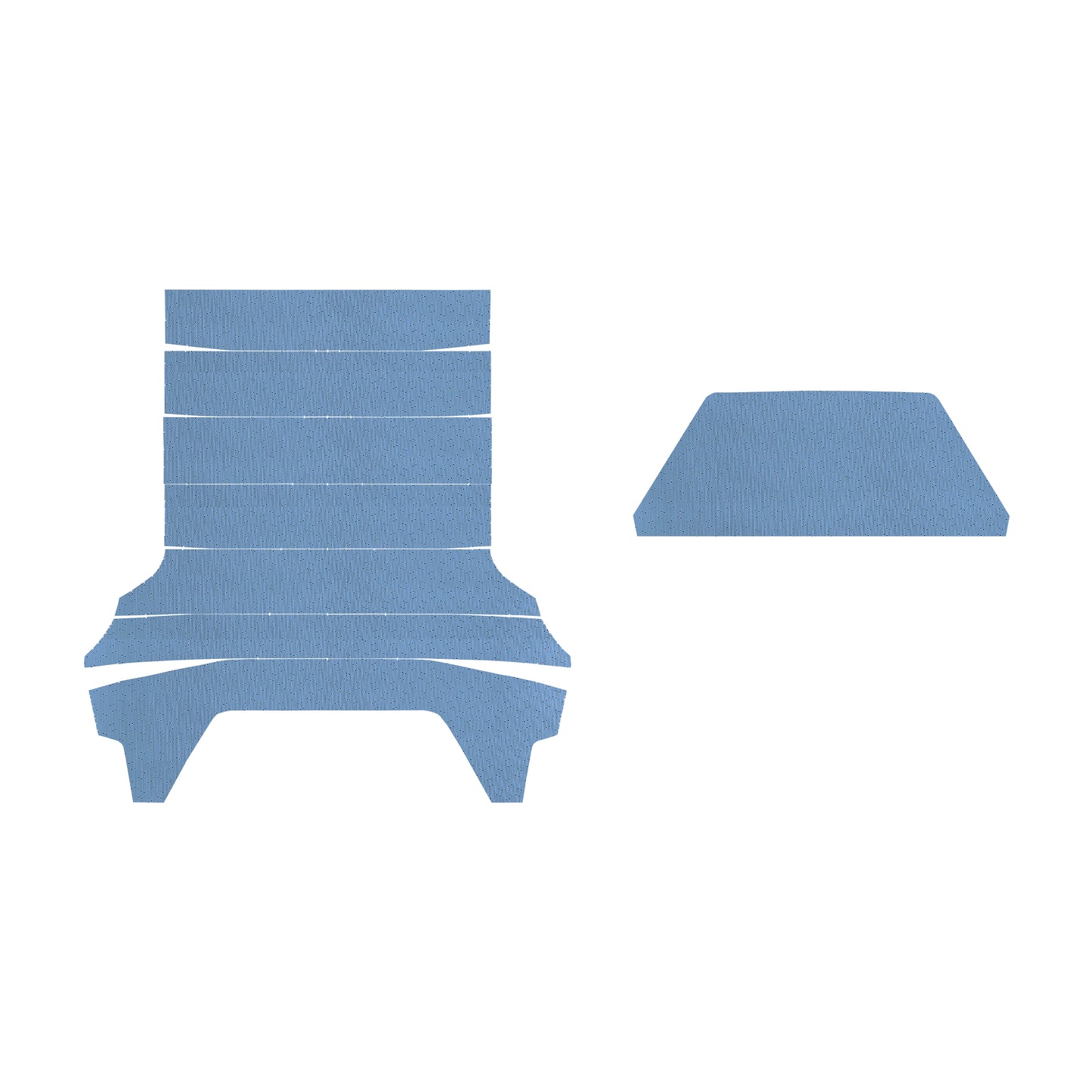 64-66 DART 270/DART GT HARDTOP HEADLINER (WEYMOUTH PERFORATED) - MEDIUM BLUE