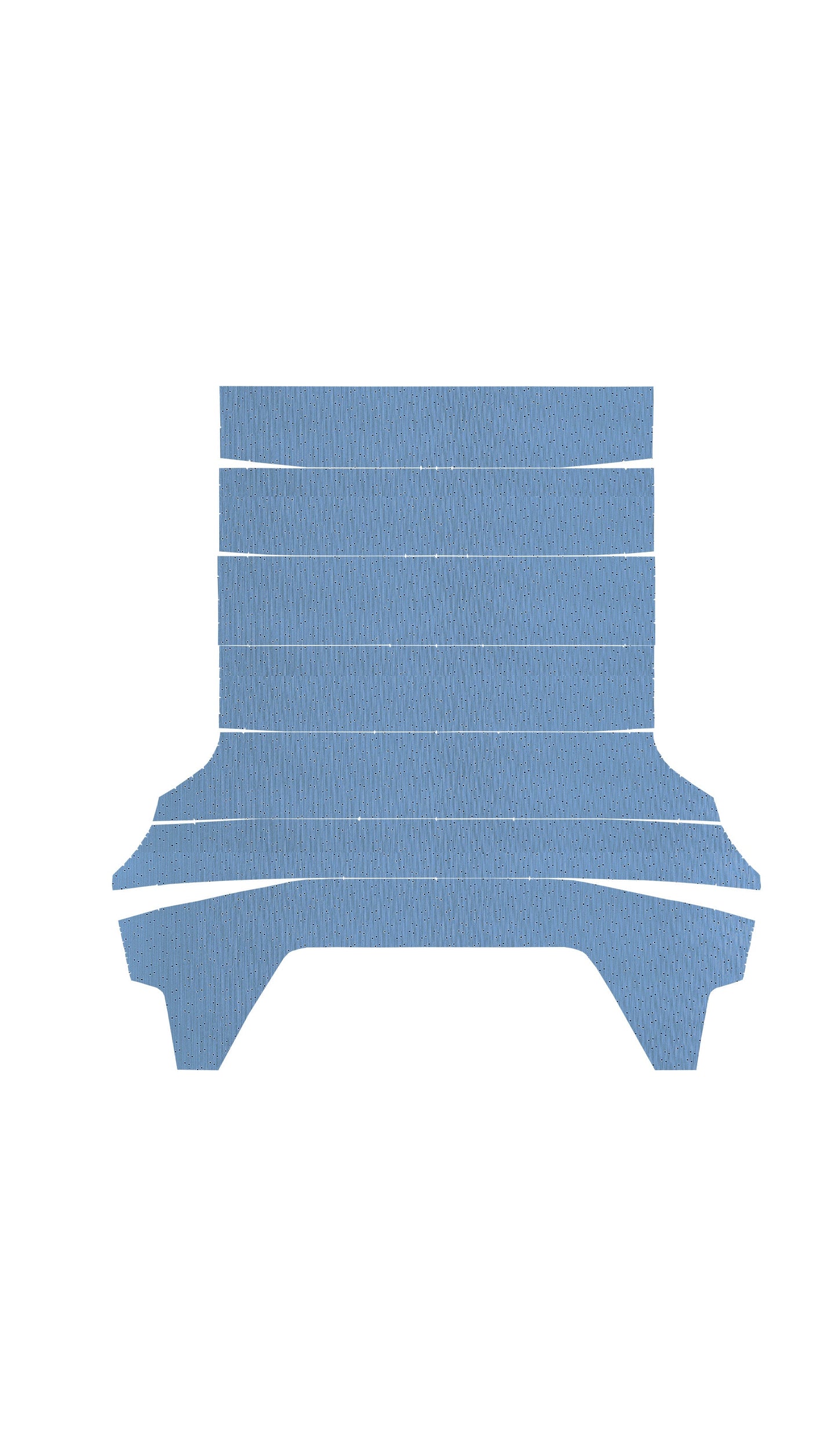 64-66 DART 270/DART GT HARDTOP HEADLINER (WEYMOUTH PERFORATED) - MEDIUM BLUE