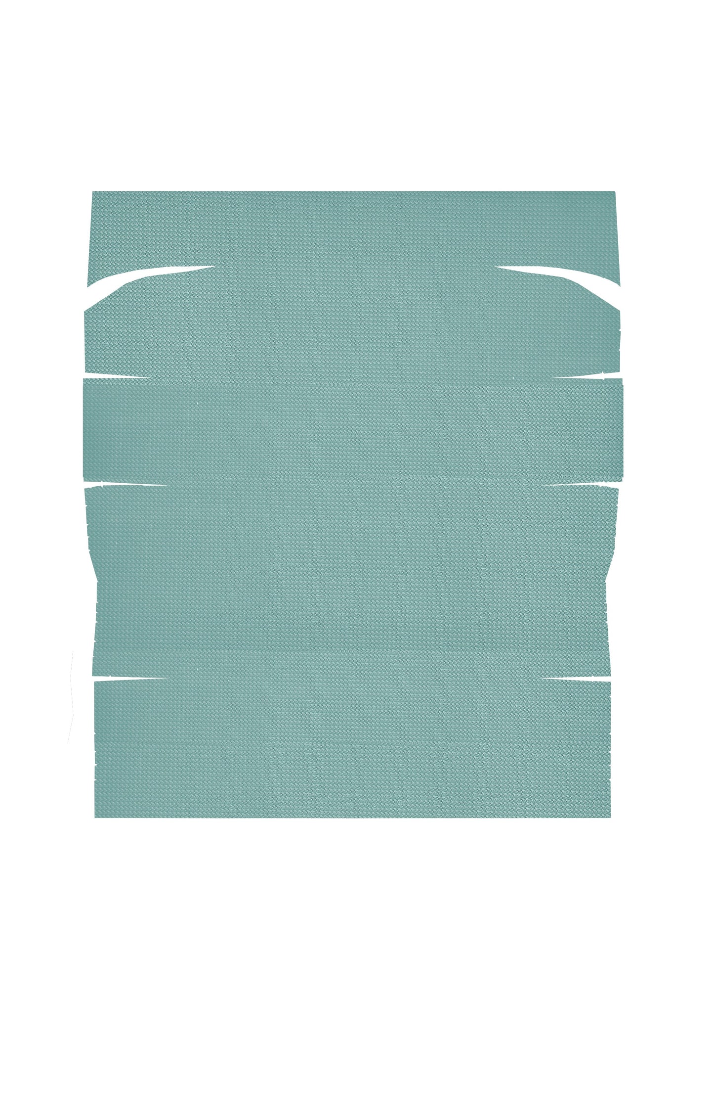 64-65 TEMPEST HARDTOP HEADLINER (BASKETWEAVE) - AQUA