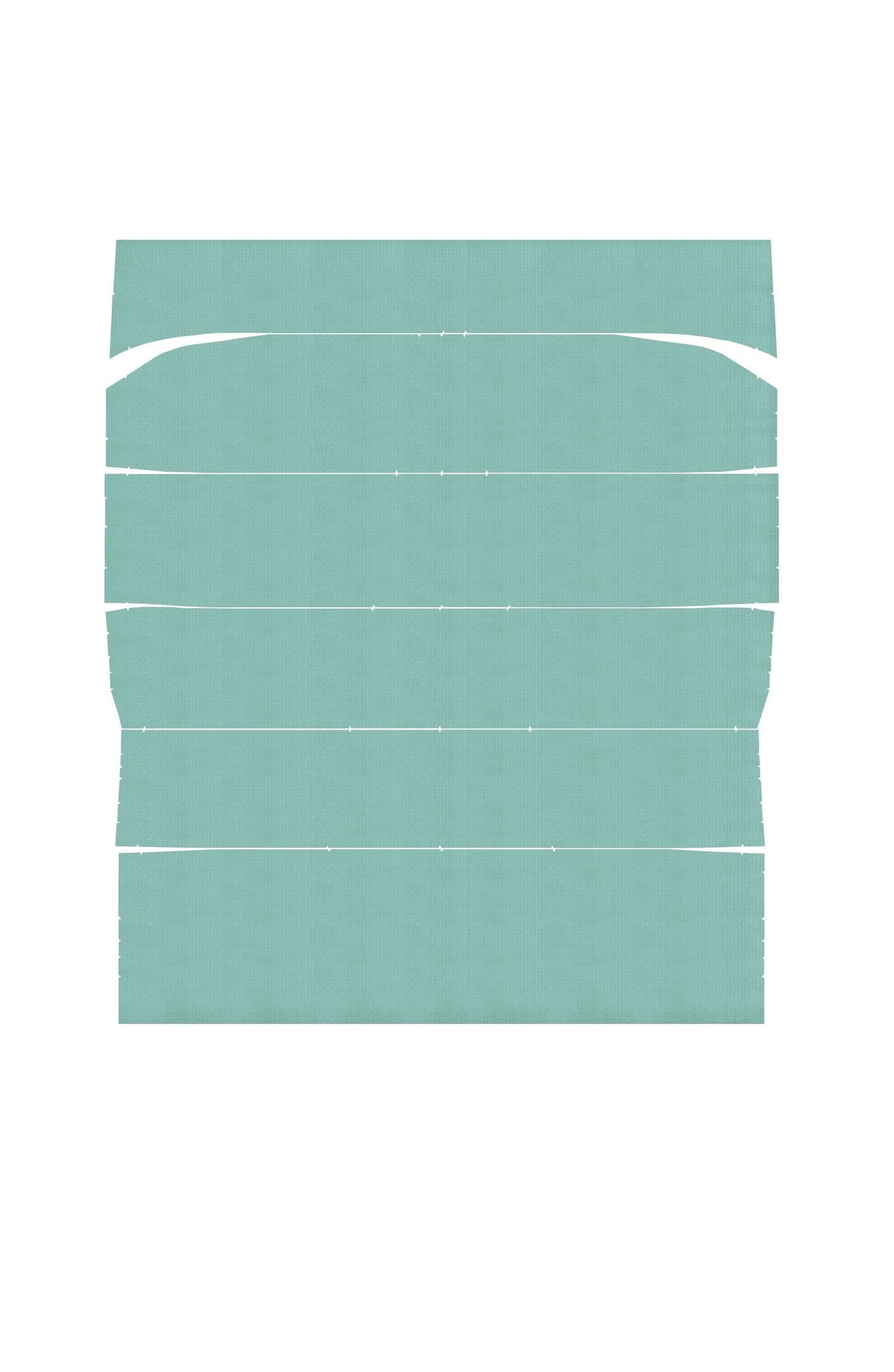 64-65 GTO/LEMANS HARDTOP HEADLINER (RECESSED STAR) - AQUA