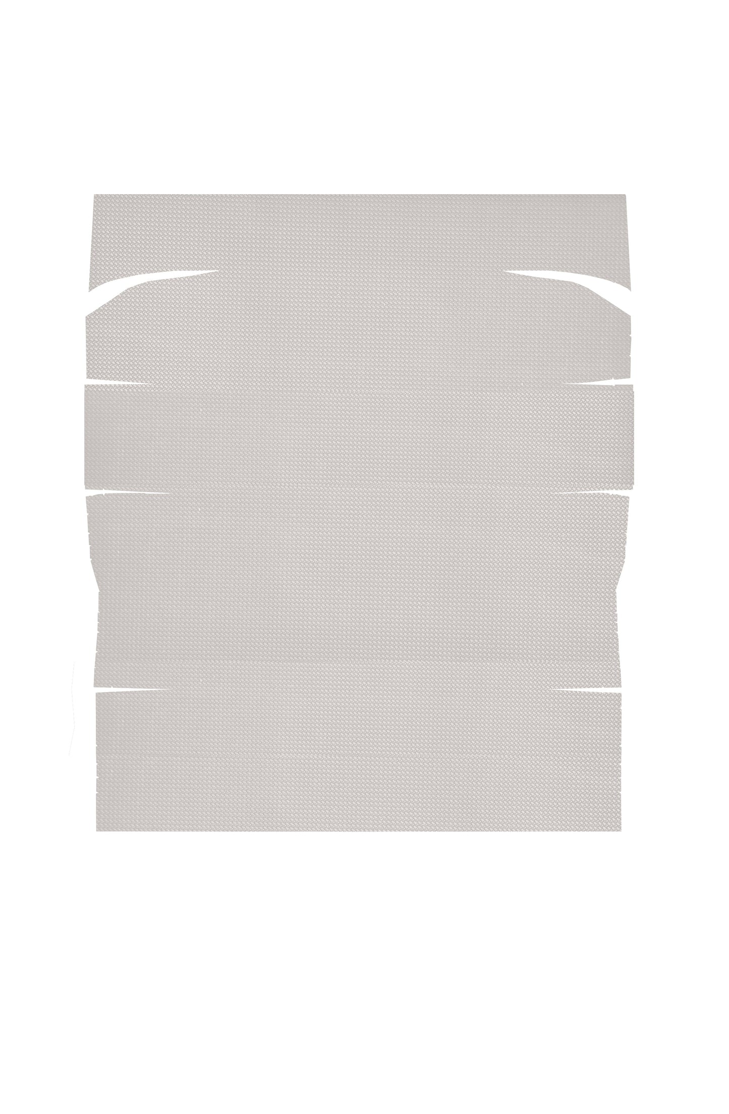 64 F-85/CUTLASS/442 HOLIDAY COUPE HEADLINER (BASKETWEAVE) - WHITE