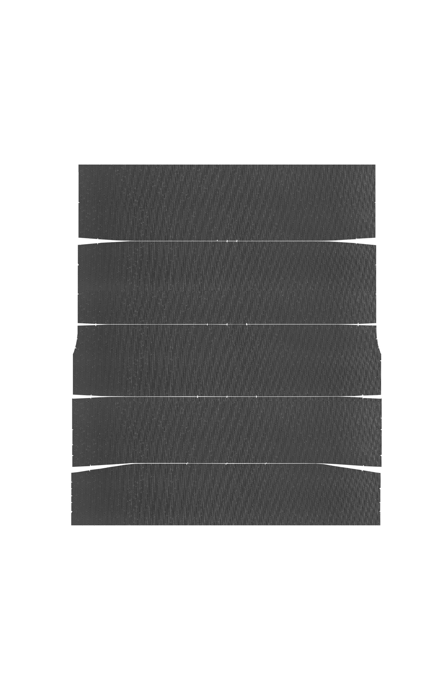 65 POLARA/FURY/SPORT FURY HARDTOP HEADLINER (WEYMOUTH PERFORATED) - BLACK