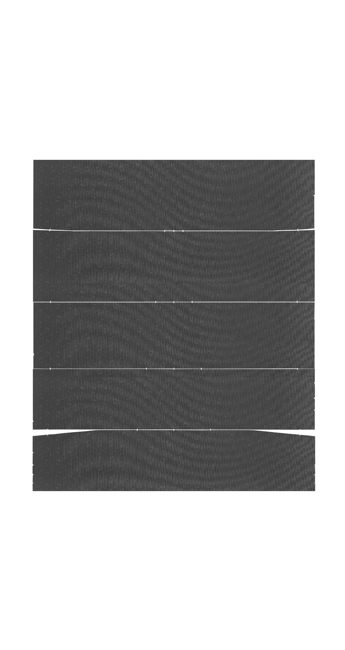 65 CHRYSLER 300/NEWPORT HARDTOP HEADLINER (WEYMOUTH PERFORATED) - BLACK