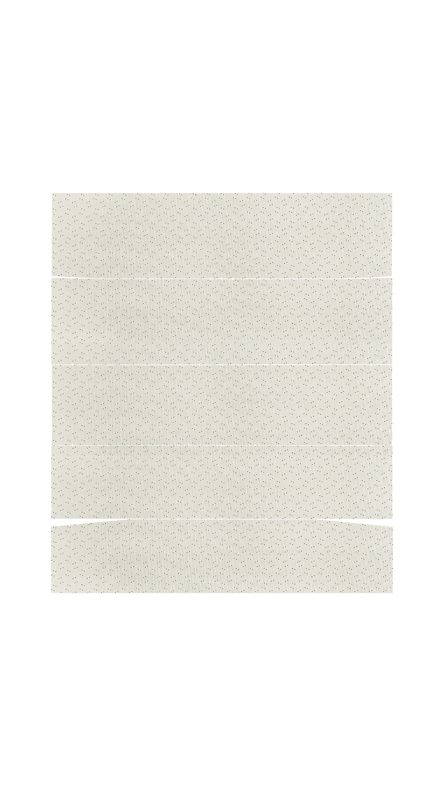 65 CHRYSLER 300/NEWPORT HARDTOP HEADLINER (WEYMOUTH PERFORATED) - WHITE