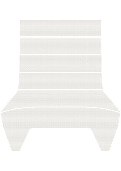 65 VALIANT SIGNET HARDTOP HEADLINER (CROSSHATCH PERFORATED) - WHITE