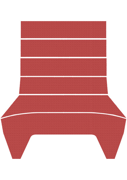 65 VALIANT SIGNET HARDTOP HEADLINER (CROSSHATCH PERFORATED) - RED
