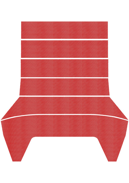 65 VALIANT HEADLINER - RED PERFORATED