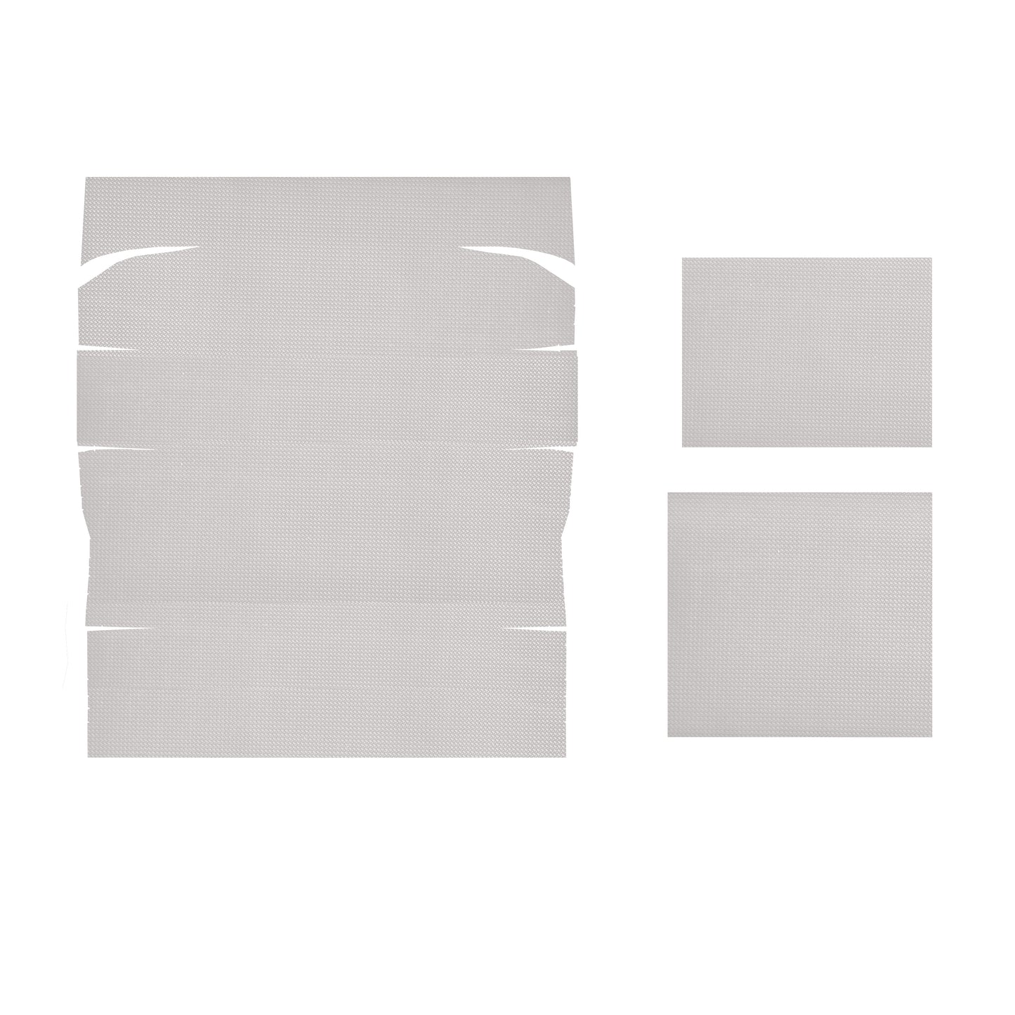 65 F-85/CUTLASS/442 SPORTS/HOLIDAY COUPE HEADLINER (BASKETWEAVE) - WHITE