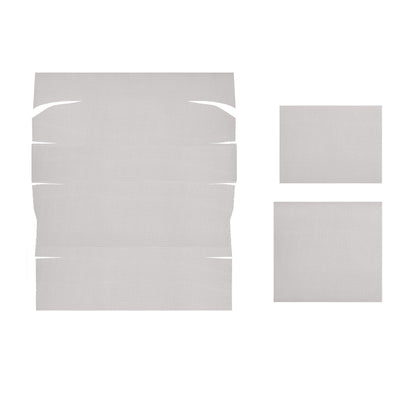 65 F-85/CUTLASS/442 SPORTS/HOLIDAY COUPE HEADLINER (BASKETWEAVE) - WHITE