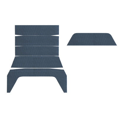 66-67 DODGE/PLYMOUTH B-BODY HARDTOP HEADLINER (WEYMOUTH PERFORATED) - DARK BLUE