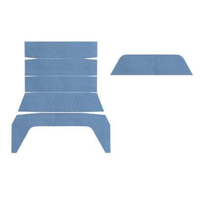 67 DODGE/PLYMOUTH B-BODY HARDTOP HEADLINER (WEYMOUTH PERFORATED) - MEDIUM BLUE