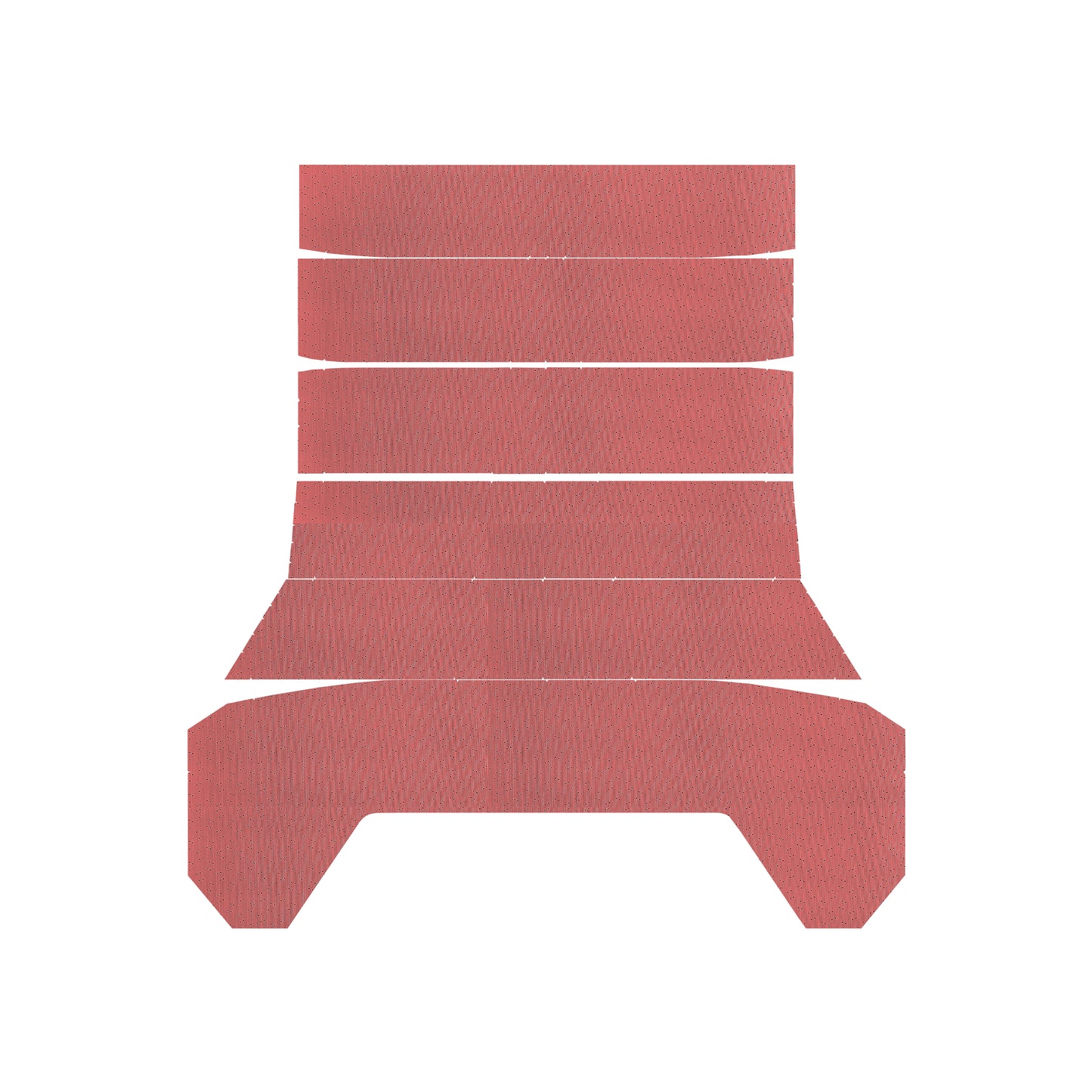 66 VALIANT SIGNET HARDTOP HEADLINER (WEYMOUTH PERFORATED) - RED