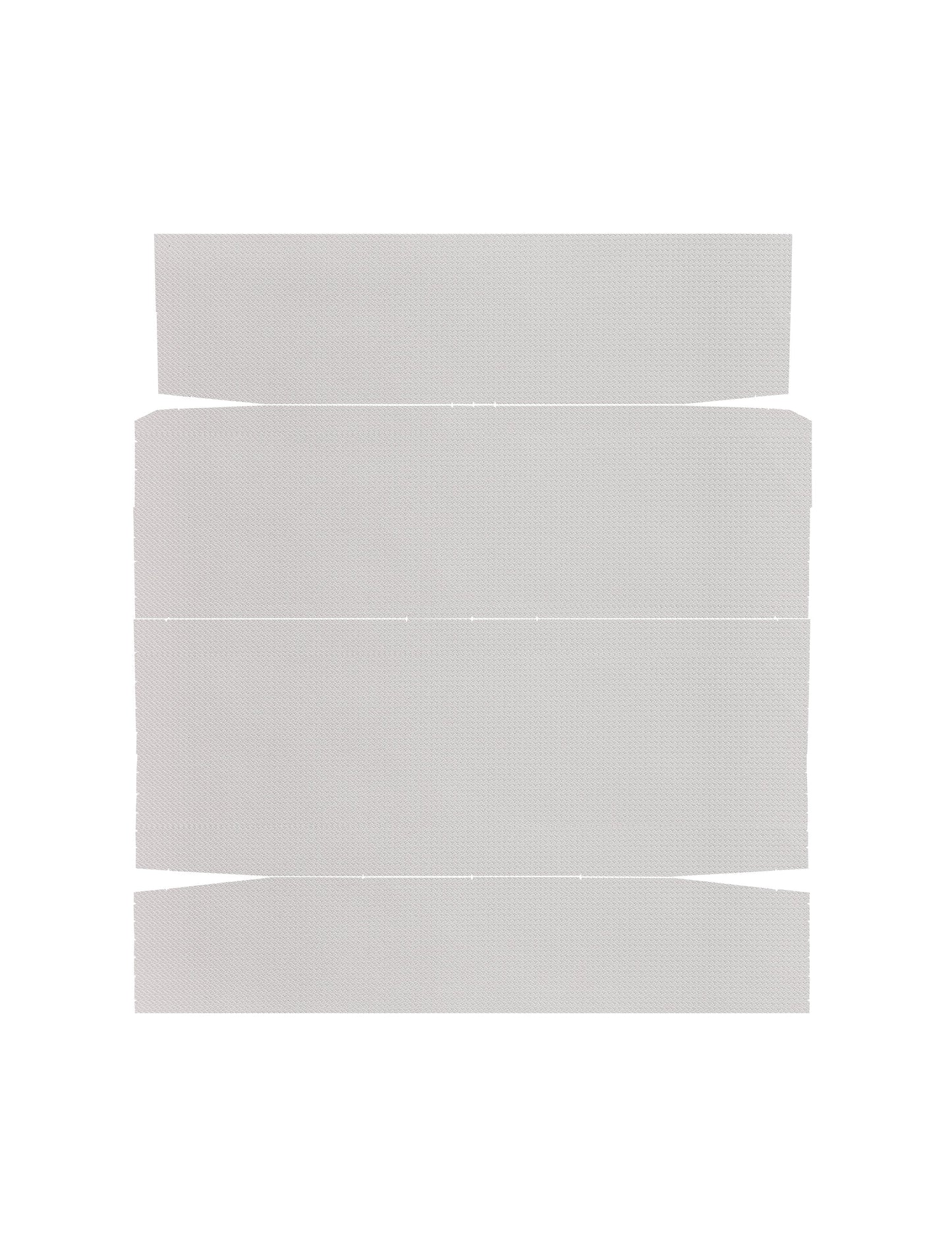 66-67 TEMPEST "2ND DESIGN" HARDTOP HEADLINER (BASKETWEAVE) - WHITE