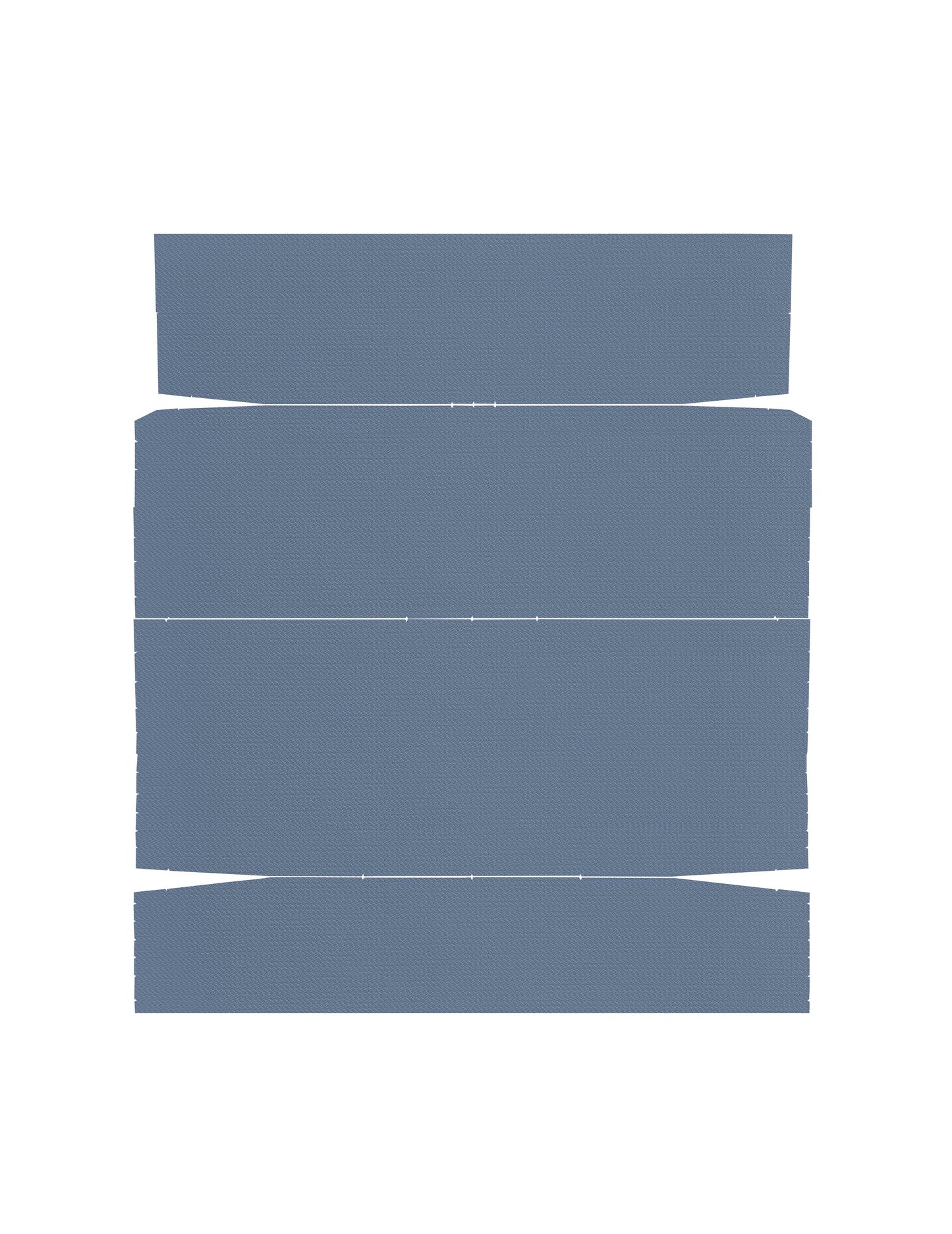 66-67 TEMPEST "2ND DESIGN" HARDTOP HEADLINER (BASKETWEAVE) - BLUE