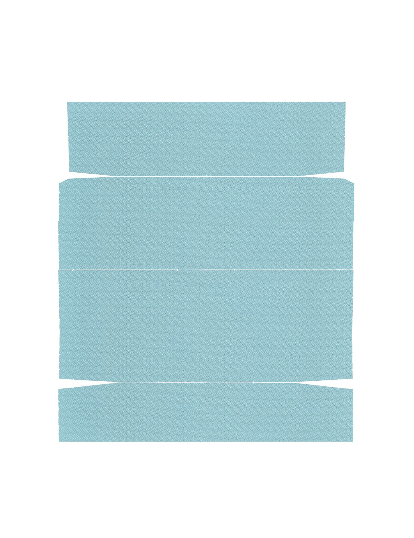 66-67 TEMPEST "2ND DESIGN" HARDTOP HEADLINER (BASKETWEAVE) - TURQUOISE