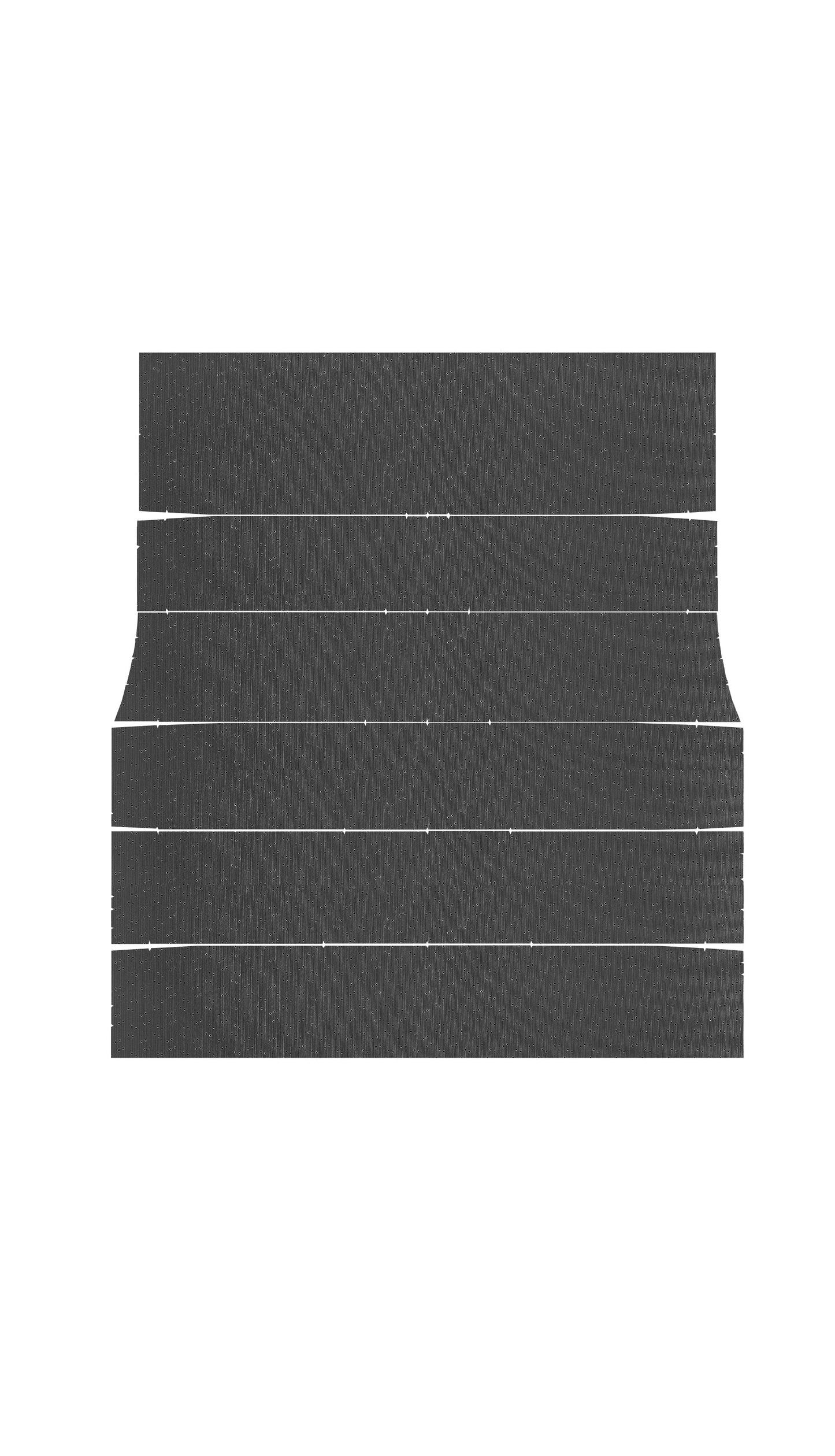 67-69 BARRACUDA FASTBACK HEADLINER (WEYMOUTH PERFORATED) - BLACK