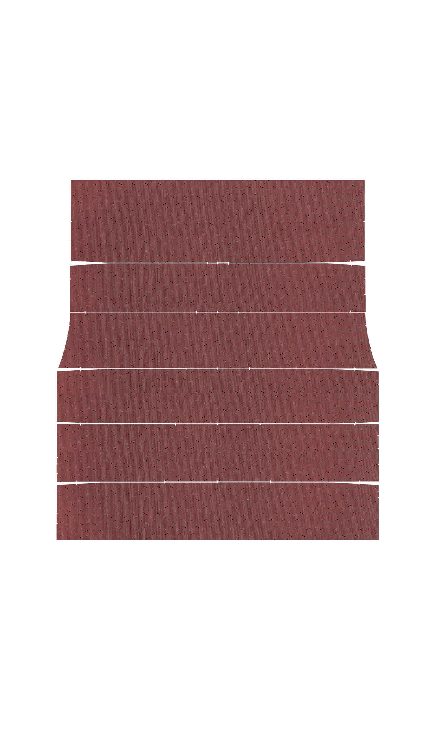 67-69 BARRACUDA FASTBACK HEADLINER (WEYMOUTH PERFORATED) - MAROON