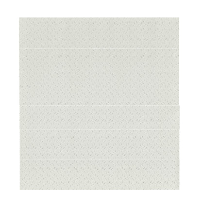 67 FURY III/SPORT FURY HARDTOP HEADLINER (FINE PEMBROOK PERFORATED) - WHITE