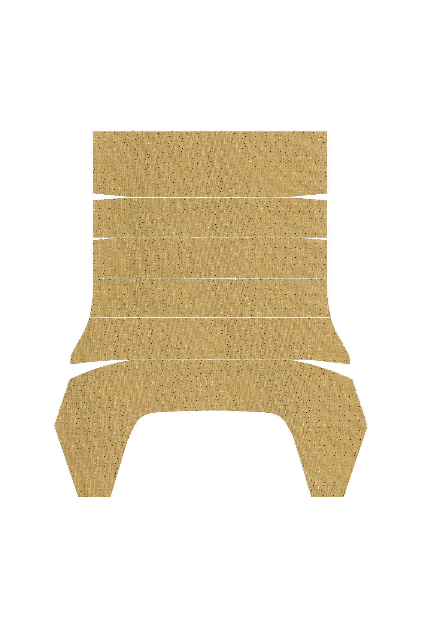 67-72 DART/SCAMP HARDTOP HEADLINER (WEYMOUTH PERFORATED) - BUCKSKIN