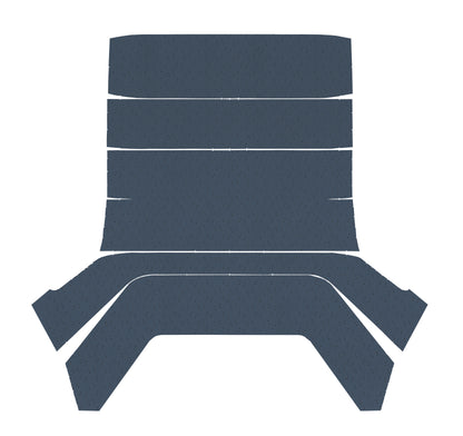 67-72 DART 2DR/4DR SEDAN HEADLINER (FINE PEMBROOK PERFORATED) - DARK BLUE